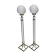 Pair of art nouveau floor lamps, 1920s