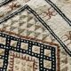 Vintage kilim wool rug - 45cm x 38cm