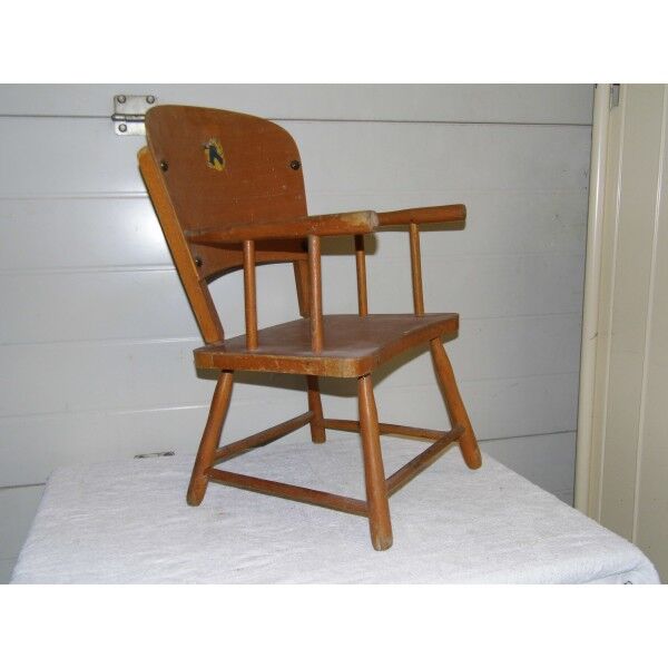 Wooden children's chair