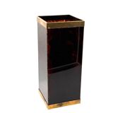 Mid-century brass and bakelite umbrella stand, France 1960s