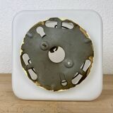 Vintage 1950s opaline wall light