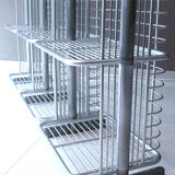 Industrial art deco vintage shelf, 40s