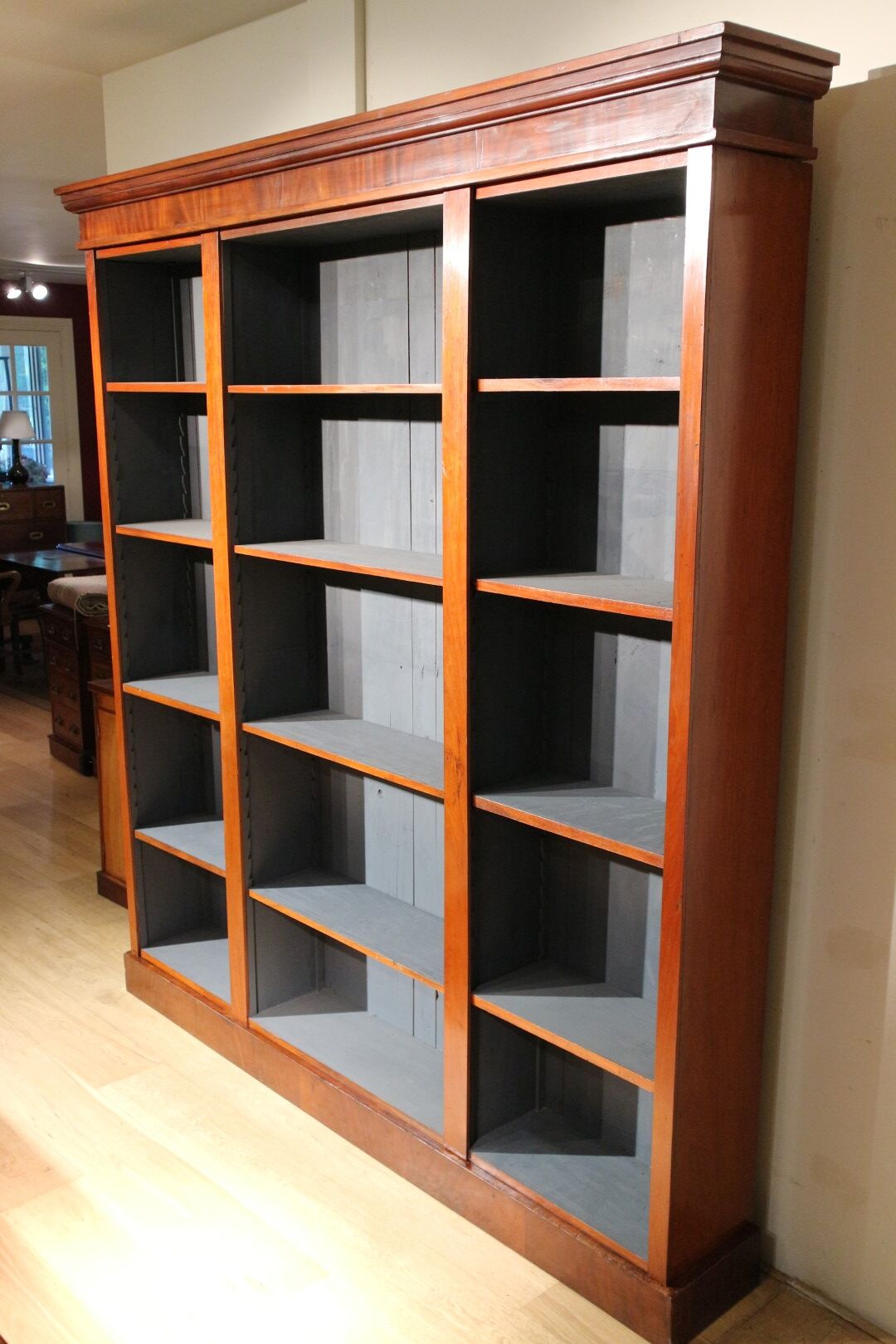 Antique open Bookcase