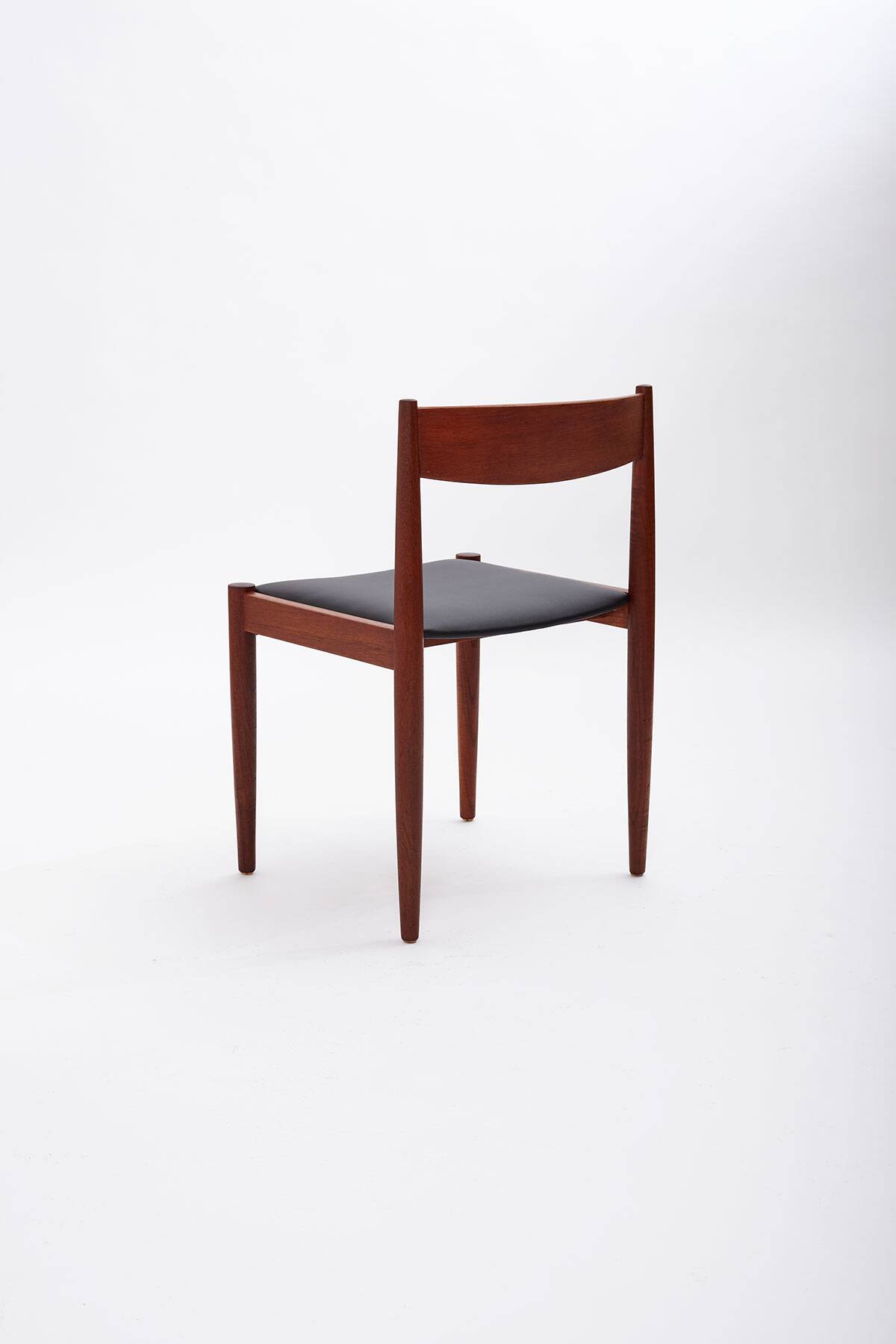 Set of 8 Mid-Century Teak Dining Chairs, Denmark 1960's