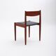 Set of 8 Mid-Century Teak Dining Chairs, Denmark 1960's