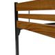 Vintage scandinavian bed daybed by Dico Holland 1960s teak metal