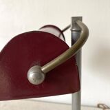 Art deco desk lamp in aluminum and sheet metal