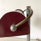 Lampe de bureau art déco en alu et tôle