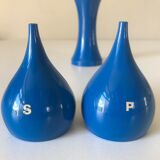Guzzini shakers vintage design 70s