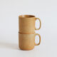 Paire de tasses en grès