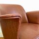 Fauteuil 1960 simili cuir imitation croco