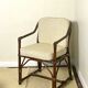 Fauteuil en rotin et osier Année 1970