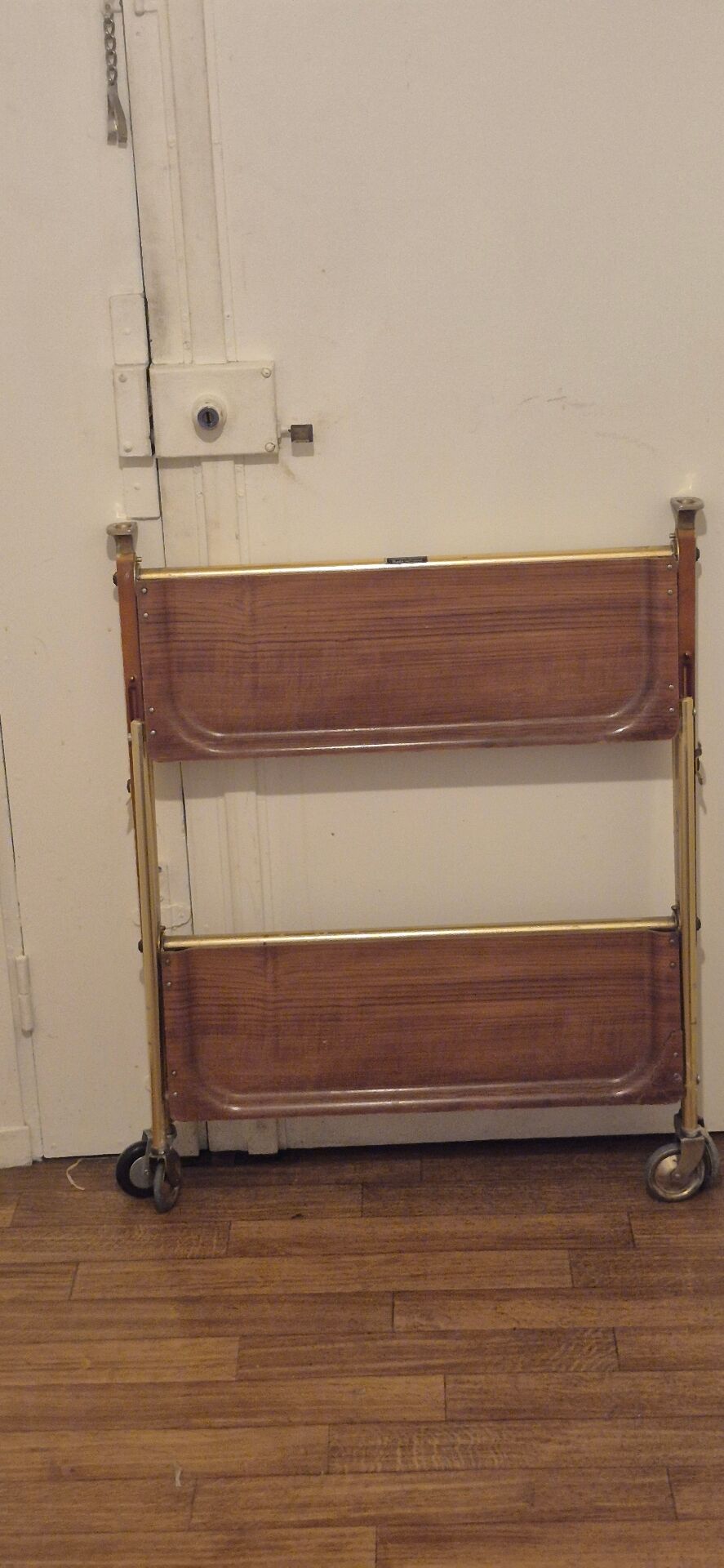 Vintage folding dessert table
