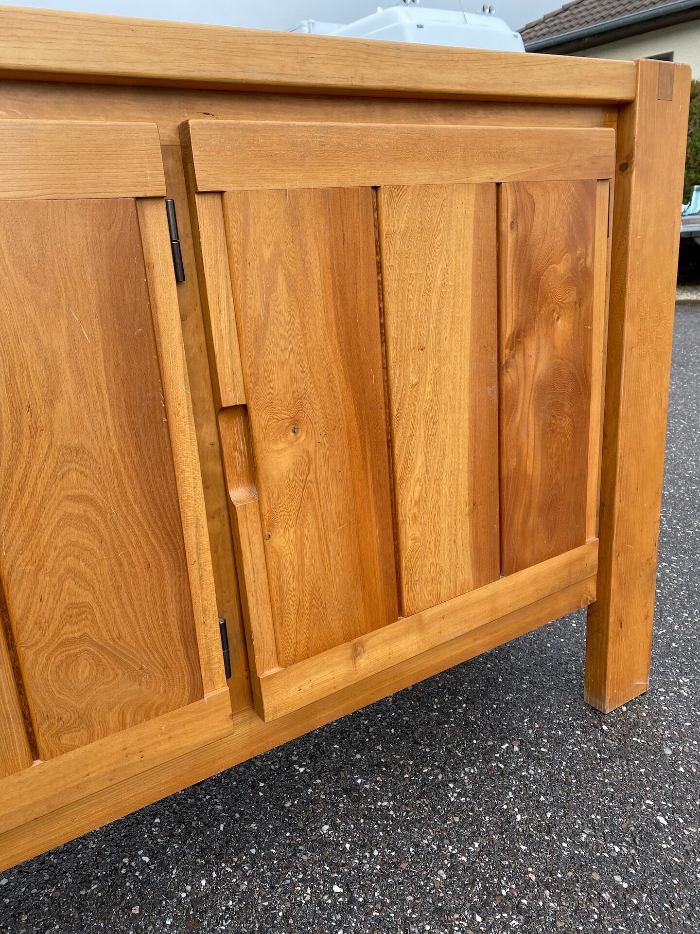 Louis Paolozzi elm sideboard for Monopoly