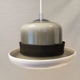 Hanging lamp in double layer glass