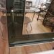 Bright artist's box mirror in chrome metal