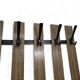 Vintage freestanding coat rack with mirror