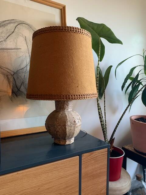 Vintage 70's Ceramic Lamp
