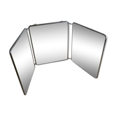 Barber triptych mirror 82x34cm