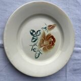 Lot de 6 assiettes  plates anciennes  variées