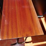 Table gigogne en bois ancienne vintage beaux reflets