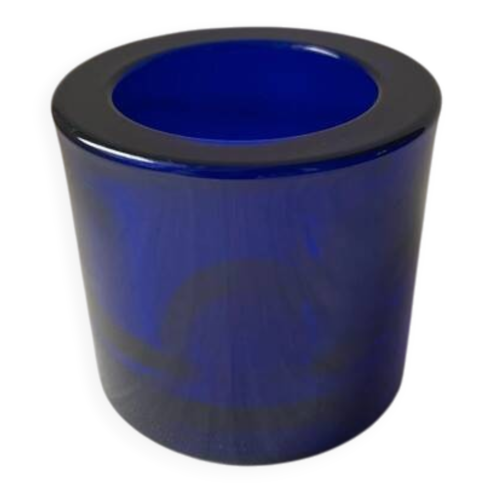 Iittala Kivi x Marimekko Vintage Royal Blue Candle Holder