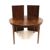 Scandinavian rosewood dining table, Sweden, 1960s