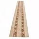 Turkish Pale Red & Cream Vintage Runner Rug, 71x378Cm