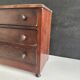 Miniature wooden master cabinet, 19th century