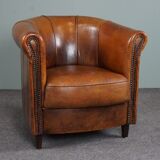 Club armchair in sheepskin, Joris