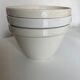 Set of 3 bowls in faience English iron land 1900 mixing bowl 30