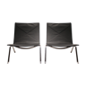 Paire de fauteuils modèle PK22 conçus par Poul Kjorholm