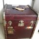 Wooden hat trunk