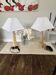Pair of obelisk lamps by Michel Cayla – Signed with certificate – Design v