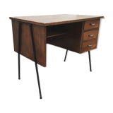 Modernist desk compass feet with drawer box