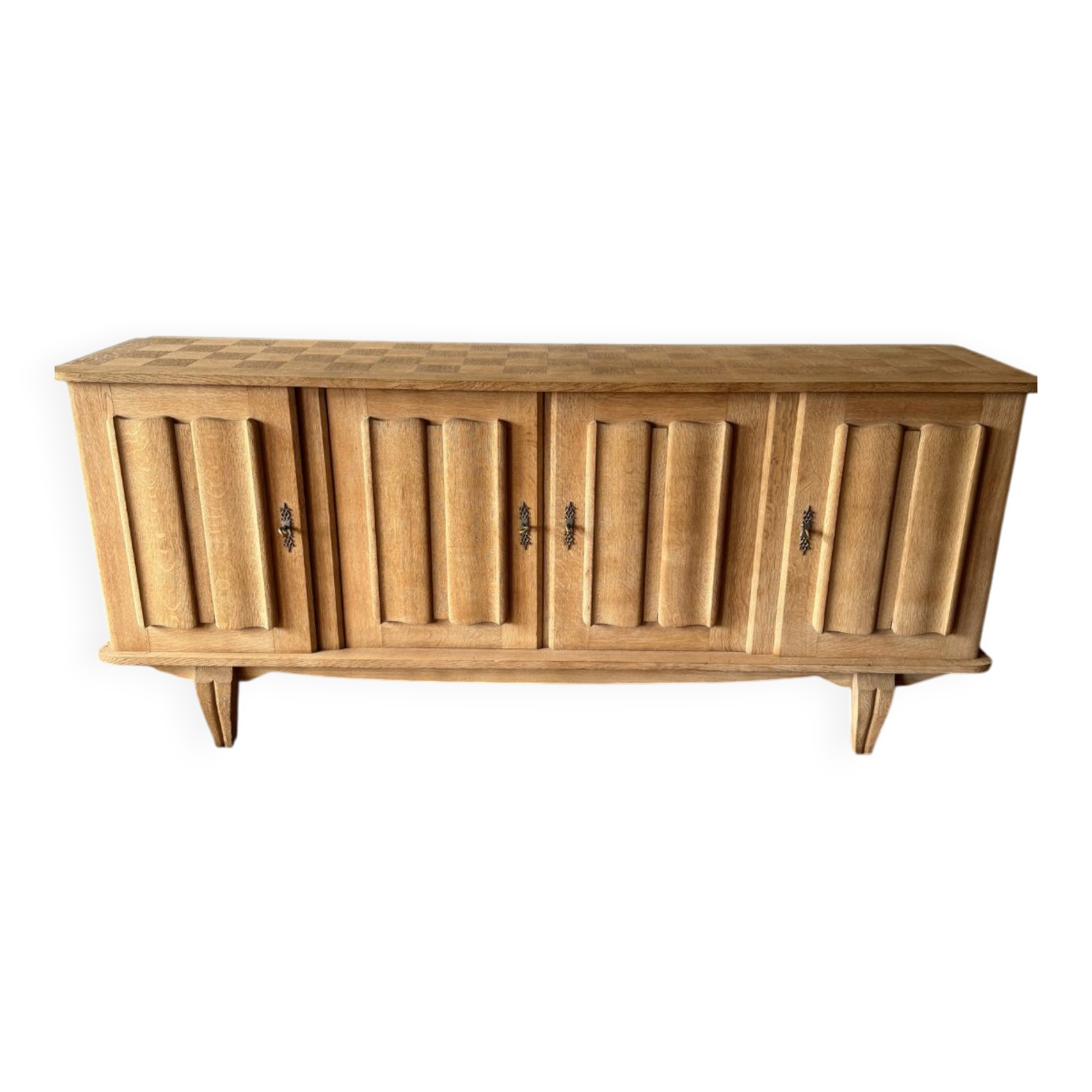 Art Deco enfilade sandblasted