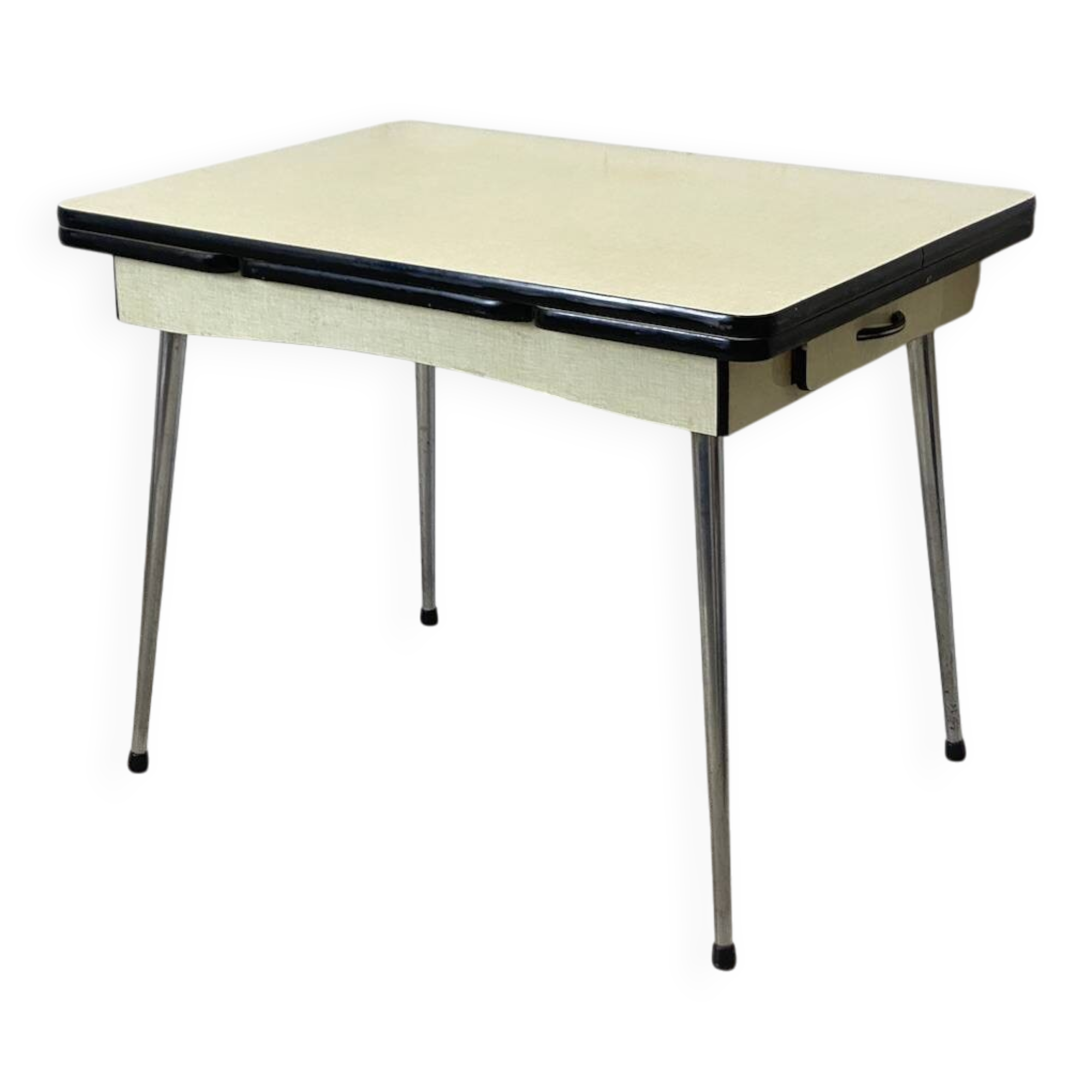 Vintage Yellow Formica Table 1960's