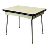 Vintage Yellow Formica Table 1960's