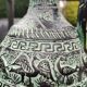 Ancient Greek/Rhodes amphora vase, with inclusions of animal decorations Greek mythology