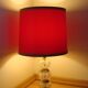 Vintage crystal lamp, 1970s