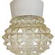 Vintage White Porcelain Ceiling Light, 1970s