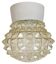 Vintage White Porcelain Ceiling Light, 1970s