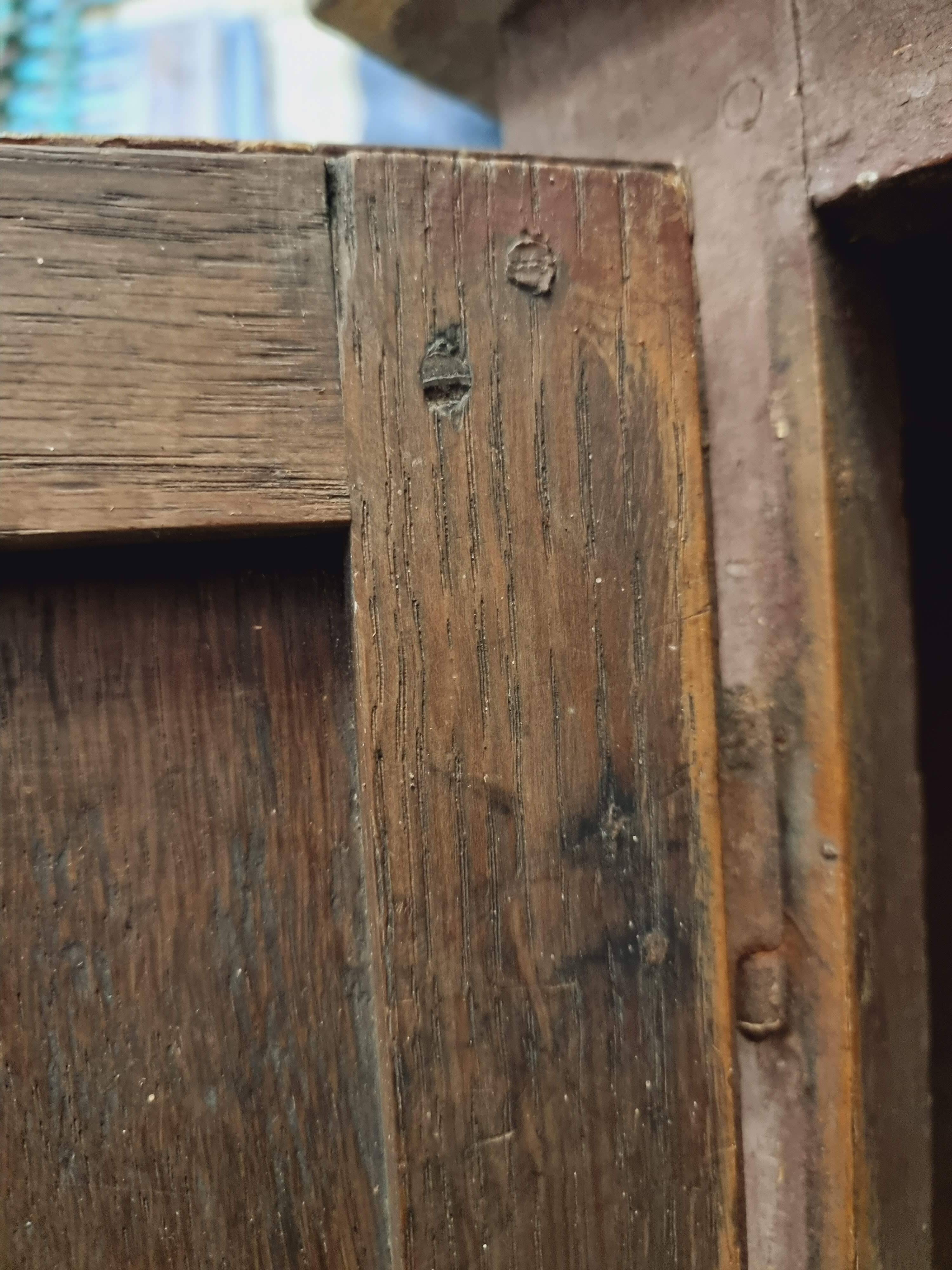 Antique cupboard sideboard ox red oak