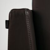 Visalia leather armchair by Coalesse