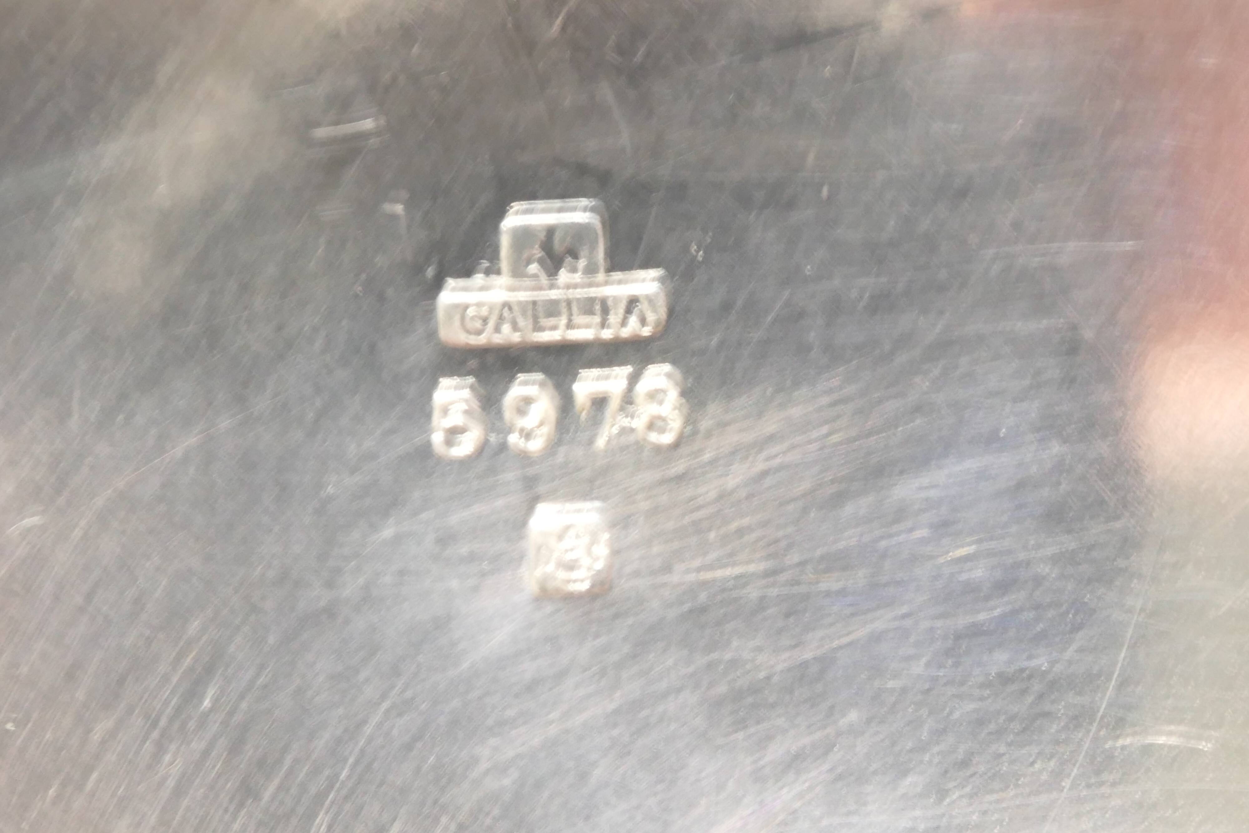 Art Deco pitcher Gallia Christofle by Louis Sue and Mare, silver-plated metal.