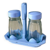 Vintage salt shaker and pepper shaker