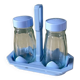 Vintage salt shaker and pepper shaker