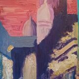 Twilight over Montmartre