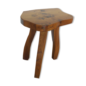 Tabouret en orme