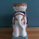 Elephant signed plant holder or candle holder
